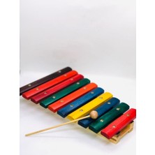 Edutoys Gökkuşağı Ahşap Ksilefon 10 tonlu