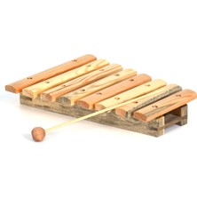 Edutoys Gökkuşağı Ahşap Ksilefon 8 Tonlu