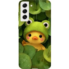 Lelia Samsung Galaxy S21 Plus Uyumlu Baskılı Şeffaf Telefon Kılıfı | Koleksiyon: Cute Animals