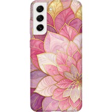 Lelia Samsung Galaxy S22 Uyumlu Baskılı Şeffaf Telefon Kılıfı | Koleksiyon: Colorwave Flux