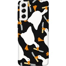 Lelia Samsung Galaxy S21 Uyumlu Baskılı Şeffaf Telefon Kılıfı | Koleksiyon: Memecraft Studio