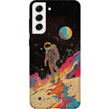 Lelia Samsung Galaxy S22 Uyumlu Baskılı Şeffaf Telefon Kılıfı | Koleksiyon: Cosmicwhisper Skyset