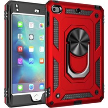 iPad Mini 4. Nesil  - Uyumlu Uyumlu Nxar Tablet Vega Kapak-Kırmızı