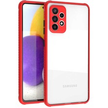 Galaxy A72 Kılıf ​​nxar Kaff Kapak-Kırmızı