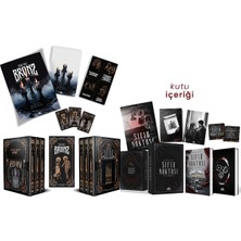 Guardian Yayınları Bronz Serisi 3 Kitaplık Hediyeli Kutu ve Sıfır Noktası Av ve Karalav Hediyeli Kutu Ciltli