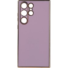 Galaxy S23 Ultra Kılıf Nxar Bark Kapak-Lila