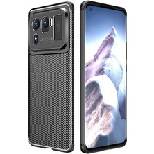 Xiaomi Mi 11 Ultra Kılıf Nxar Negro Silikon Kapak-Siyah