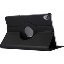 Lenovo Tab P11 Pro 11.2" 2.nesil  Uyumlu Nxar Dönebilen Standlı Kılıf-Siyah