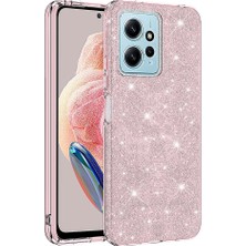 Xiaomi Redmi Note 12 4g Kılıf Nxar Shining Silikon-Pembe