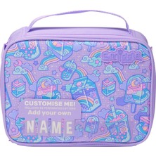 Smiggle Trailblazer Oblong Askılı, Isı Yalıtımlı, Dikdörtgen, Lila, Okul Beslenme Çantası