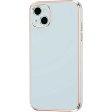 iPhone 13 Kılıf Nxar Bark Kapak-Mavi Açık