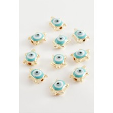 Zero Land Snmswrld Kaplumbağa Nazar Mineli Aparat 1 Adet-Yeşil