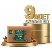 Safia Gliserinli Argan Yağlı Banyo Sabunu 9X150 gr