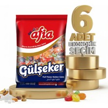 Afia Gülşeker Karışık Meyve Aromalı Şeker 6X175 gr