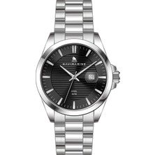 Navimarine Gümüş Çelik Kordon Erkek Kol Saati L-NT0023-3
