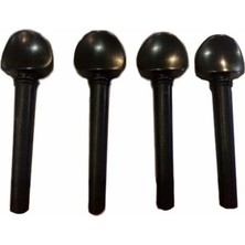 Picaldi 1322 Ebony Viyola Kulak Seti (Middle Grade) | Viyola Için Dayanıklı Abanoz Burgular ile Stabil ve Hassas Akort Imkanı