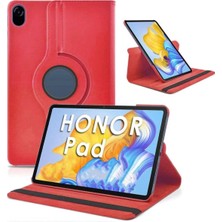 Huawei Honor Pad X9 11.5' Nxar Dönebilen Standlı Kılıf-Kırmızı