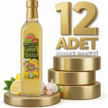 Afia Limon Sirkesi Cam Şişe 12X500 ml