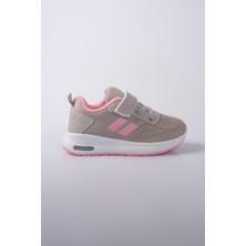 Bebek Sepeti Ortopedik Yumuşak Taban Günlük Yazlık Işıklı Sneaker Kız Spor Ayakkabı