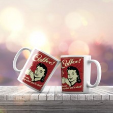 Asilmeydan Pop Art Serisi- Coffee Hediyelik Kupa Bardak