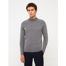 Lc Waikiki Yeni Sezon Yarım Balıkçı Yaka Uzun Kollu Erkek Triko Kazak