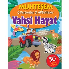 Parıltı Yayınları Muhteşem Çıkartmalar ve Aktiviteler - Vahşi Hayat