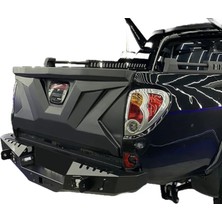 Aftermarket Mitsubishi L200 2010-2014 Bagaj Kapak Koruma Kaplaması Mat Siyah Abs