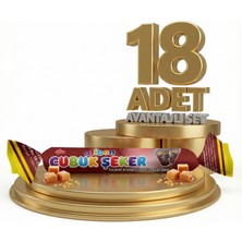 Afia Afibon Karamelli Çubuk Şeker 18X6,7 gr