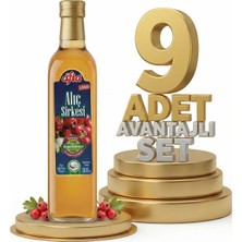 Afia Alıç Sirkesi Cam Şişe 9X500 ml