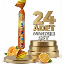 Afia Afibon Portakallı Çubuk Şeker 24X6,7 gr