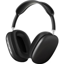 Nxar P9 Hi-Fi Ses Kalitesi Ayarlanabilir ve Katlanabilir Kulak Üstü Bluetooth Kulaklık-Siyah