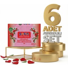 Safia Gül Banyo Sabunu 6X600 gr