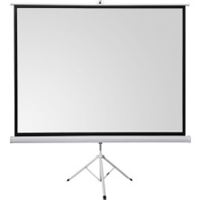 Sbusshop Everest TPP-240 240X200 Trıpod Projeksiyon Perdesi Arkası Siyah Fonlu Taşınabil - SB001M-48T63