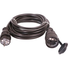 İNWATT 30MT Siyah Kauçuk 3x1.5 Ttr Ex-Proff Uzatma Seyyar Kablo