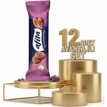 Afia Afita Kakao Krema Dolgulu Bisküvi 12X75 gr