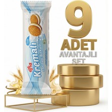 Afia Vanilya Kremalı Sandviç Bisküvi 9X60 gr