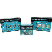 Go İthalat 3lü Kare Set Aç Kapa Krom Batarya Musluk Filtreli Kare Banyo+Kare Evye Mutfak+Kare Lavabo (5468)