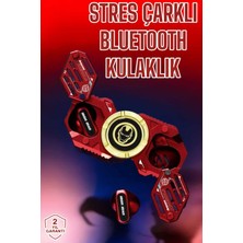 MegaSepet Bluetooth Kulaklık Stres Çarklı Döndürülebilir Uzun Şarj Süreli Oyuncu Kulak - ME001W-520HP