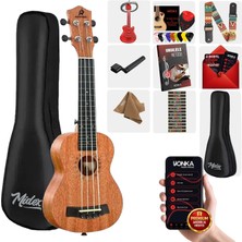 Rennes RD-24 Concert Ukulele (Çanta Capo Askı Metod Pena)
