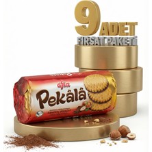 Afia Pekala Kakaolu Fındık Kremalı Sandviç Bisküvi 9X200 gr