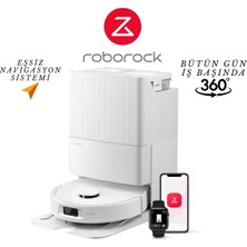 Roborock Qrevo L Akıllı Robot Süpürge, Telefon ve Saat Kontrollü, 10000PA Güçlü Emiş ve Temizlik