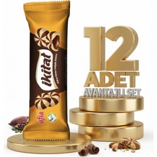 Afia Ikitat Kakao Krema Dolgulu Bisküvi 12X75 gr
