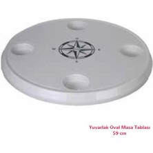 Sealux Yuvarlak Masa Tablası