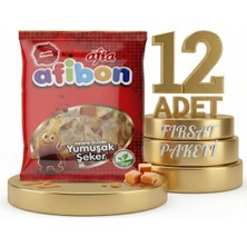 Afia Afibon Karamel Aromalı Yumuşak Şeker 12X80 gr