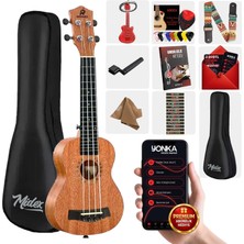 Rennes RD-26 Tenor Ukulele (Çanta Capo Askı Metod Pena)