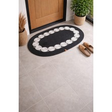 Mtg Jüt Tasarım El Emeği Doğal Jüt Kordon Halattan Hasır Renk Salyangoz Model Kapı Önü/ Banyo/lavabo Önü/paspası