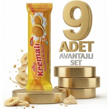 Afia Muz Kremalı Sandviç Bisküvi 9X60 gr