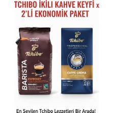 Tchibo Barista Espresso Çekirdek Kahve 1000 gr + Tchibo Professional Caffe Crema Çekirdek Kahve 1kg