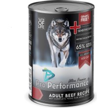 Pro Performance Sığır Etli Yetişkin Köpek Konservesi 400 gr