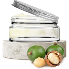 Zencefil Organik Katı Makademya Fındığı Yağı 50 Ml. Saf Makademiya Yağı Macademya Macadamia Butter